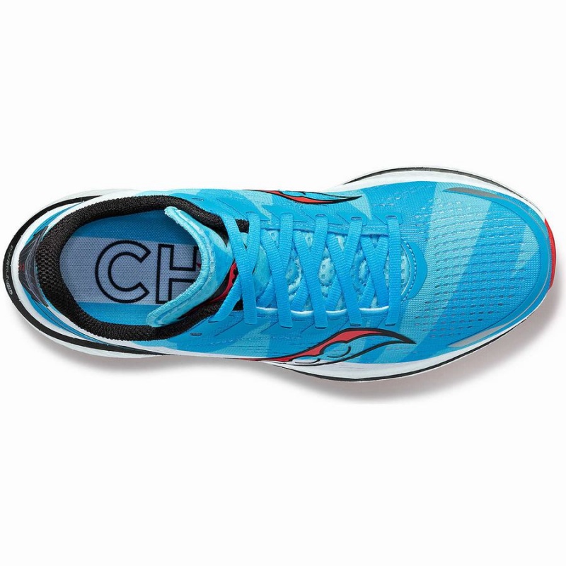 Blue / White / Red Saucony Chicago Endorphin Speed 3 Women's Running Shoes | Philippines S98145-Z06