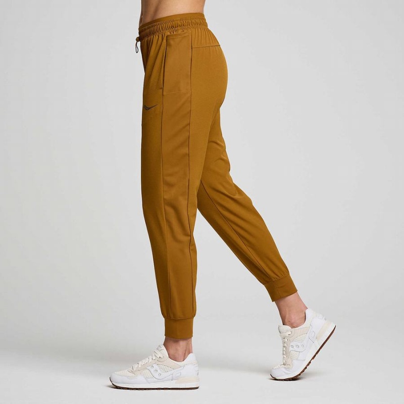 Brown Saucony Boston Woven Women's Pants | Philippines S34805-K40