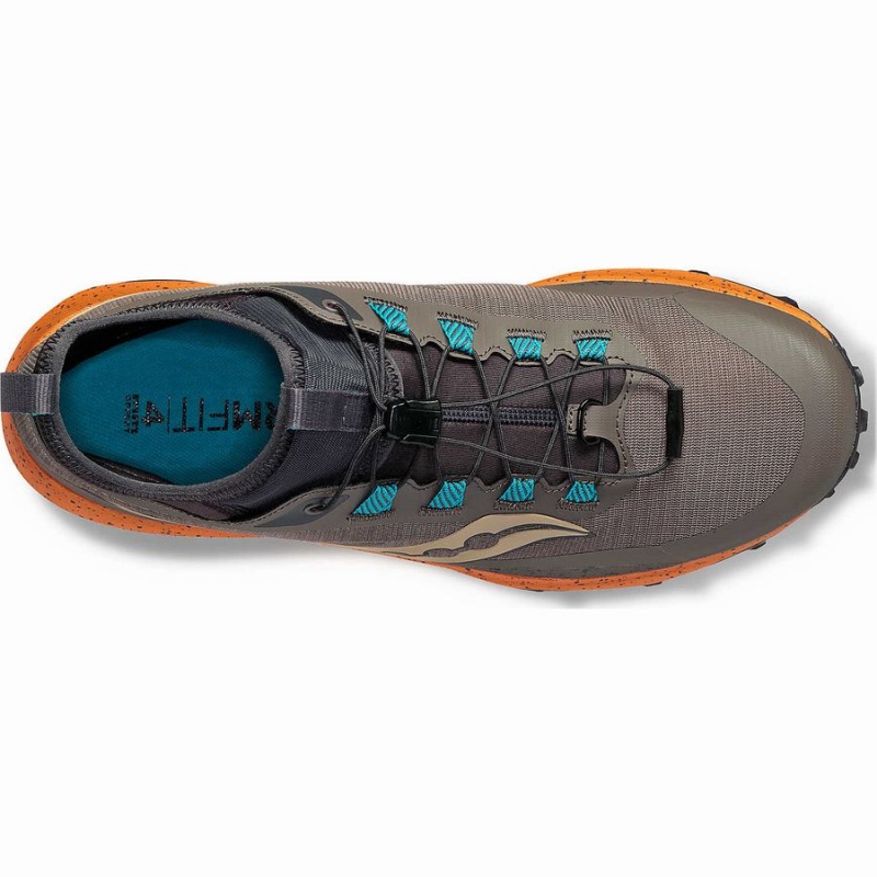 Brown Saucony Peregrine 13 ST Men's Trail Running Shoes | Philippines S30427-R82