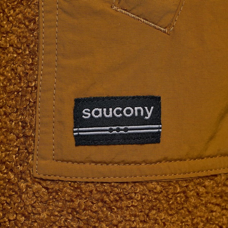 Brown Saucony Recovery Sherpa Women's Pullover | Philippines S35681-C91