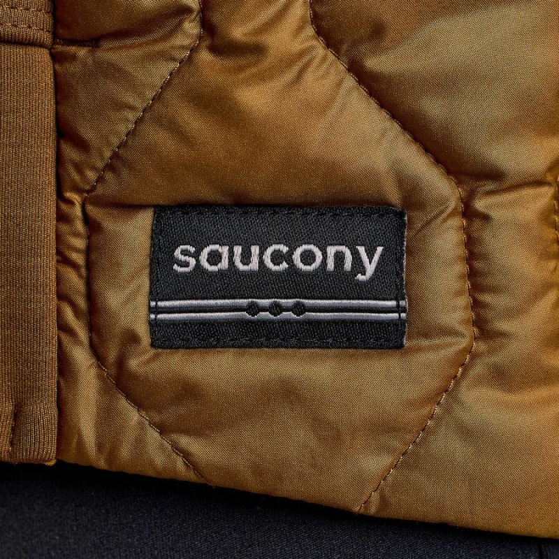 Brown Saucony Solstice Oysterpuff Women's Jackets | Philippines S91502-G40