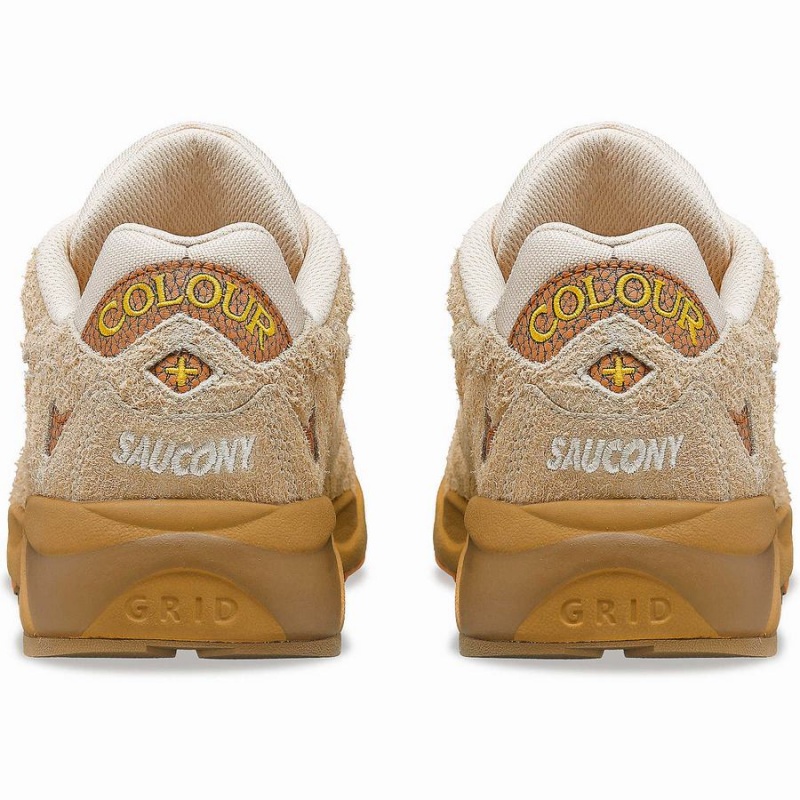 Brown Saucony x Colour Plus Grid Shadow 2 Women's Sneakers | Philippines S46958-A24