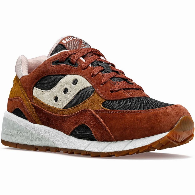 Brown / Black Saucony Shadow 6000 Women's Sneakers | Philippines S91237-S08