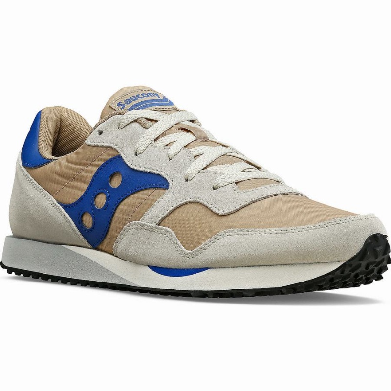 Brown / Blue Saucony DXN Trainer Men's Sneakers | Philippines S47186-G60