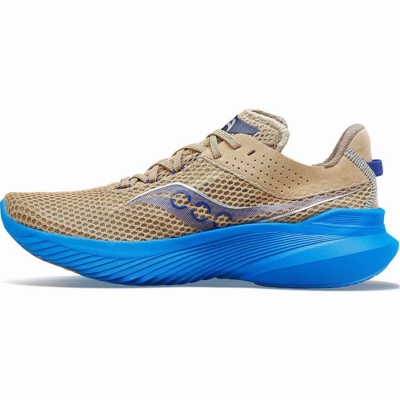 Brown / Blue Saucony Kinvara 14 Women's Running Shoes | Philippines S86374-F40