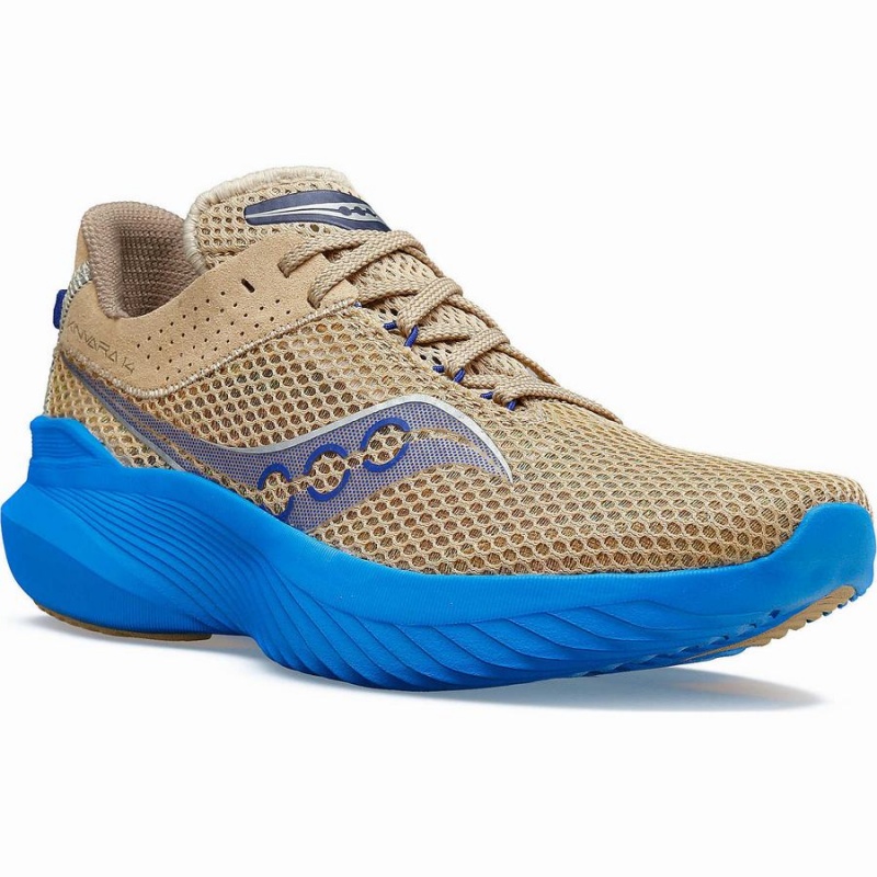 Brown / Blue Saucony Kinvara 14 Women's Running Shoes | Philippines S86374-F40