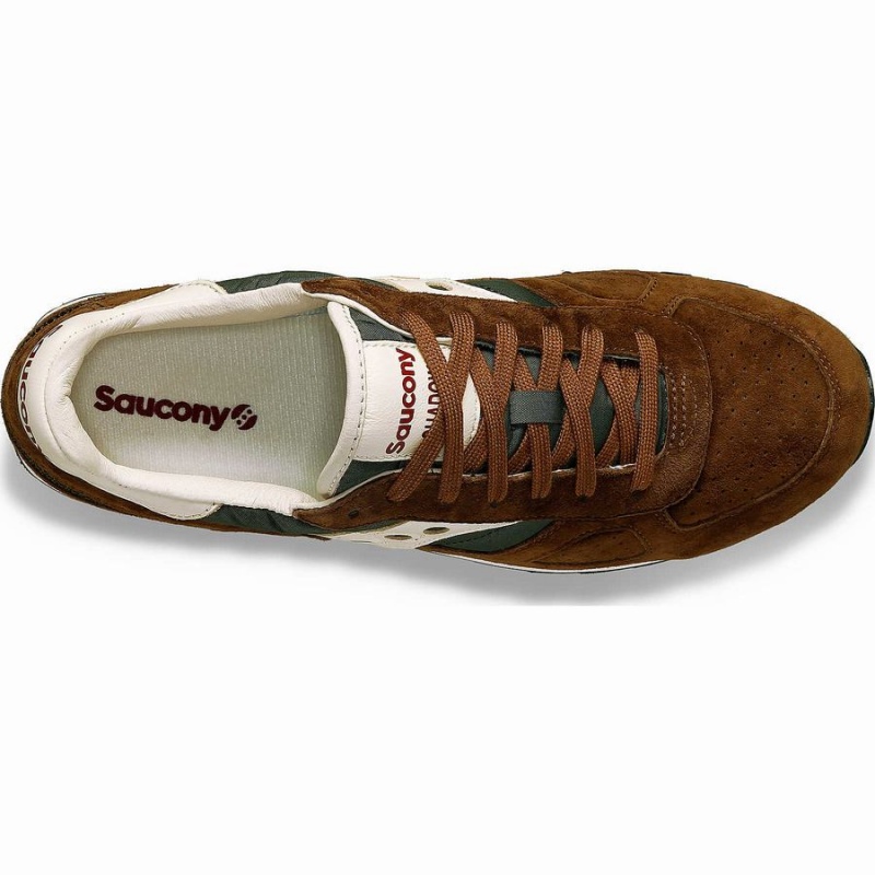 Brown / Green Saucony Shadow Original Premium Women's Sneakers | Philippines S60813-P15