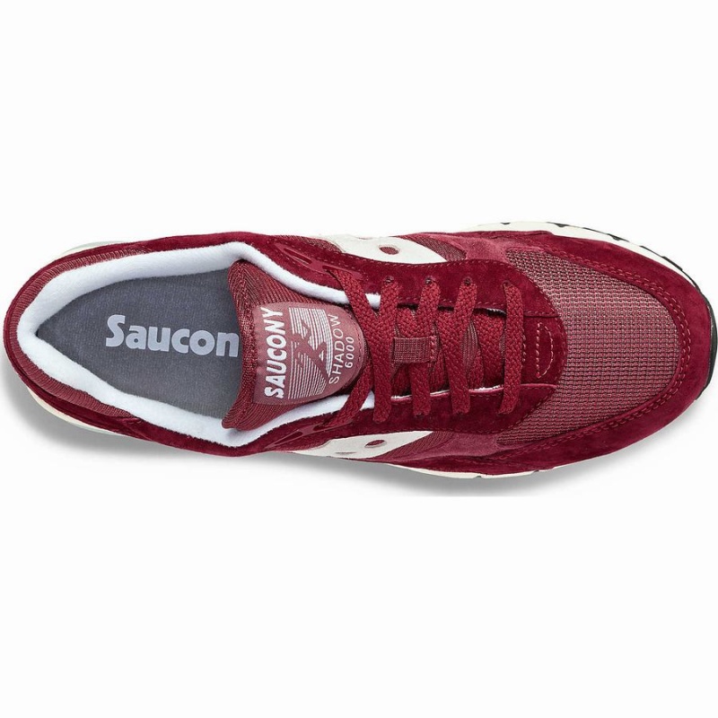 Burgundy Saucony Shadow 6000 Women's Sneakers | Philippines S92417-A35