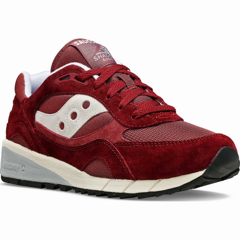 Burgundy Saucony Shadow 6000 Women's Sneakers | Philippines S92417-A35