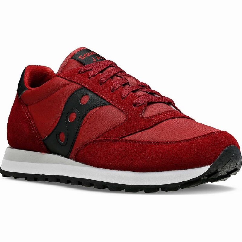 Burgundy / Black Saucony Jazz Original Women's Sneakers | Philippines S25168-T18