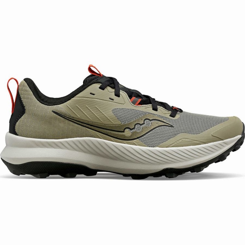 Coffee / Black Saucony Blaze TR Men\'s Trail Running Shoes | Philippines S34869-A02