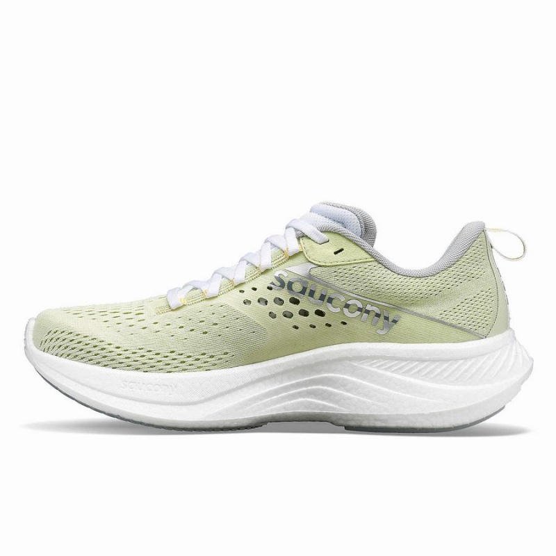 Fern / Cloud Saucony Ride 17 Women's Running Shoes | Philippines S81632-T67