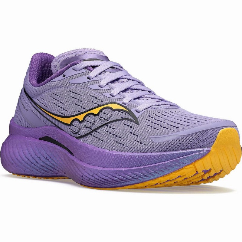 Gold Saucony Endorphin Speed 3 Women's Running Shoes | Philippines S63125-P13