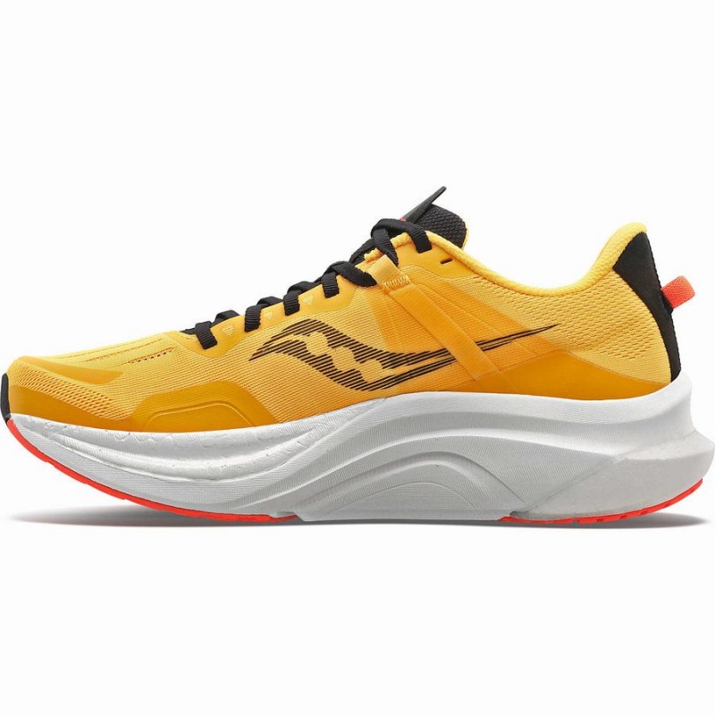 Gold / Red Saucony Tempus Men's Running Shoes | Philippines S17590-F87