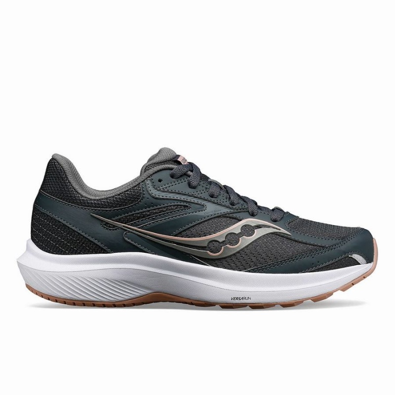 Green Saucony Cohesion 17 Wide Women\'s Running Shoes | Philippines S69482-U08