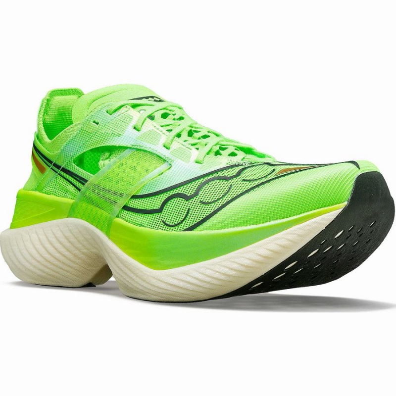 Green Saucony Endorphin Elite Men's Running Shoes | Philippines S85610-H31