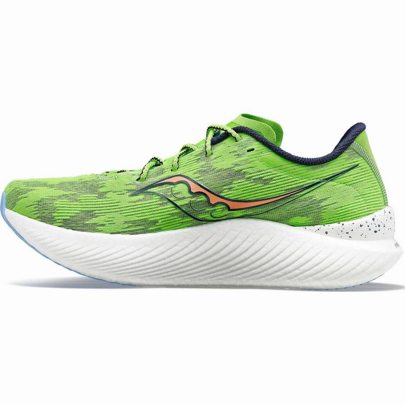 Green Saucony Endorphin Pro 3 Men's Running Shoes | Philippines S04261-R02