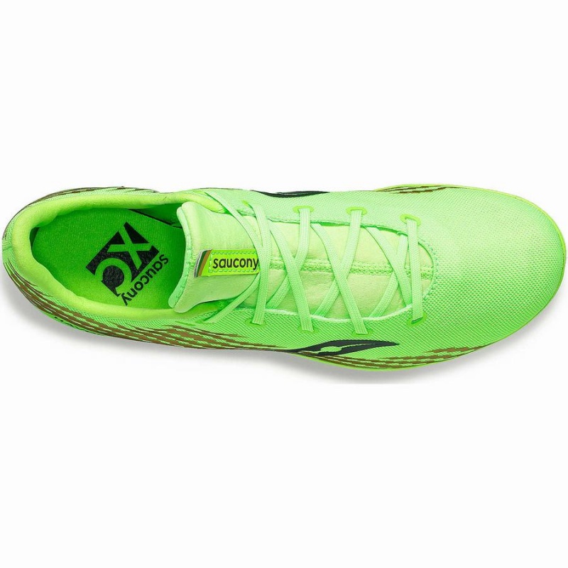 Green Saucony Havok XC 3 Flat Men's Track Spikes | Philippines S13264-E45