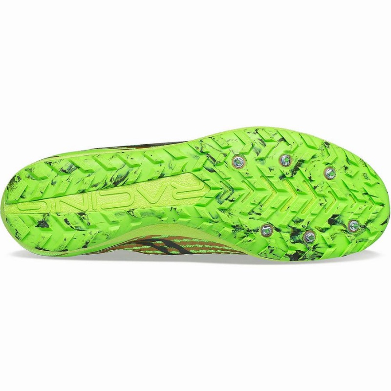 Green Saucony Havok XC 3 Flat Men's Track Spikes | Philippines S13264-E45