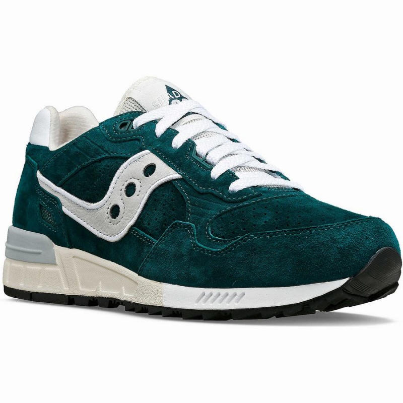 Green Saucony Shadow 5000 Suede Men's Sneakers | Philippines S86517-A80