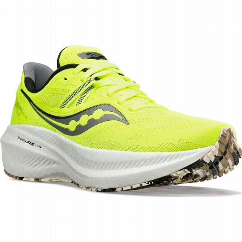 Green Saucony Triumph 20 Men's Running Shoes | Philippines S91683-G59