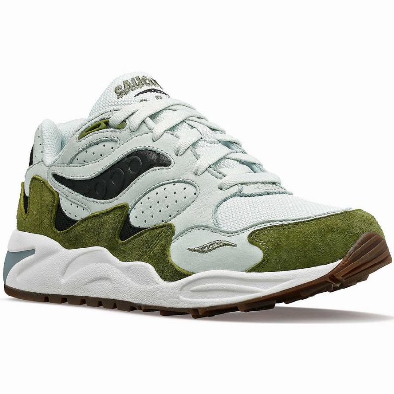 Green / Green Saucony Grid Shadow 2 Women's Sneakers | Philippines S17983-K30