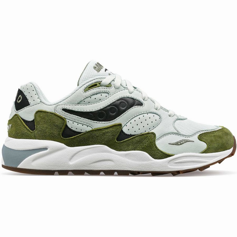 Green / Green Saucony Grid Shadow 2 Women\'s Sneakers | Philippines S17983-K30