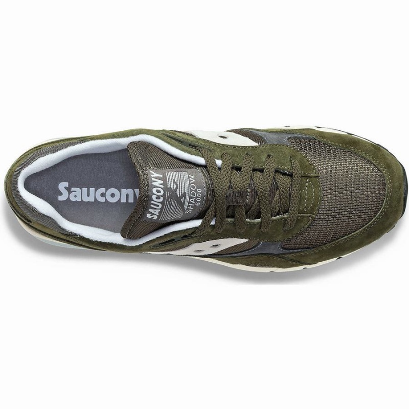 Green / Grey Saucony Shadow 6000 Men's Sneakers | Philippines S43519-V91