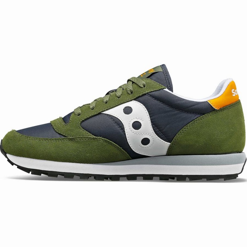 Green / Navy Saucony Jazz Original Men's Sneakers | Philippines S40395-B27