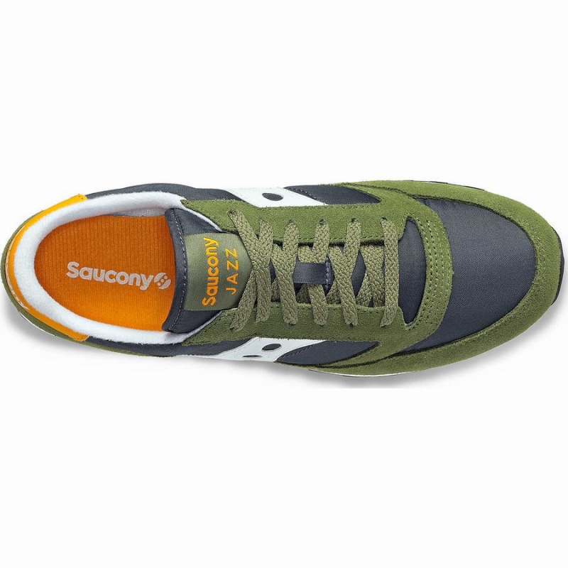 Green / Navy Saucony Jazz Original Men's Sneakers | Philippines S40395-B27