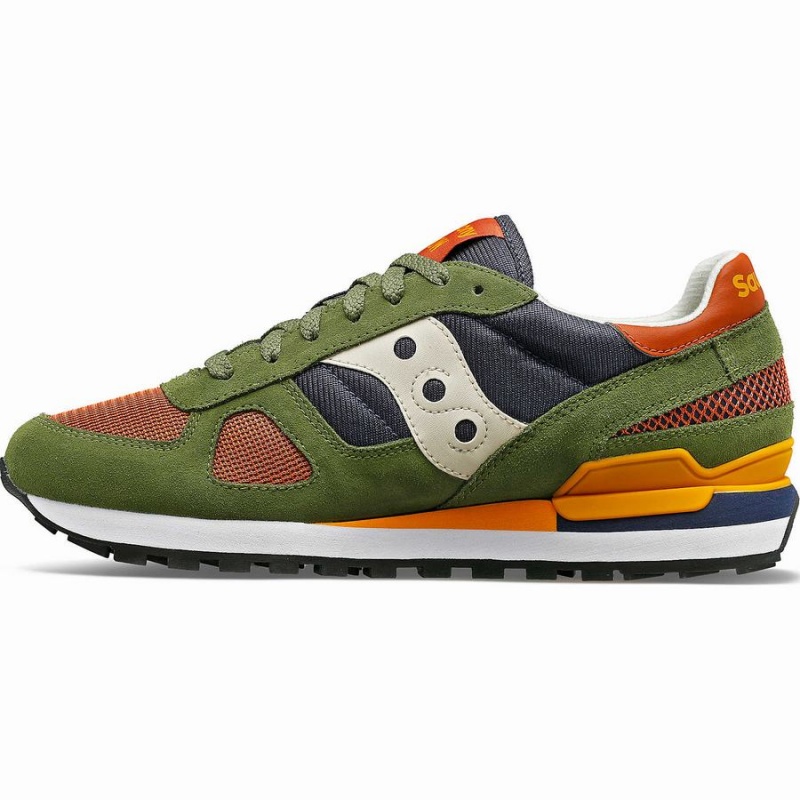 Green / Navy Saucony Shadow Original Men's Sneakers | Philippines S20961-Q17