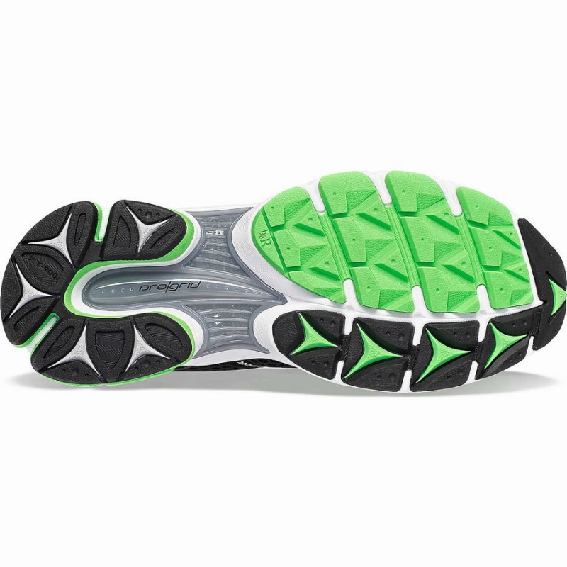 Green / Silver Saucony ProGrid Triumph 4 Men's Sneakers | Philippines S97086-N50