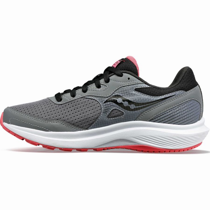 Grey Saucony Cohesion 16 Wide Women's Walking Shoes | Philippines S92085-S26