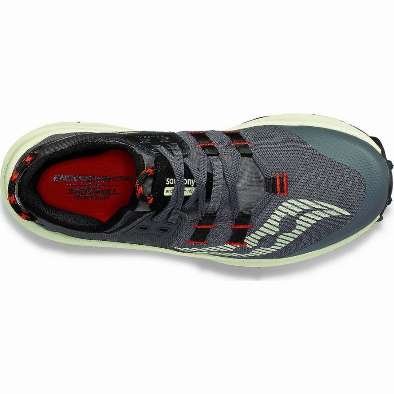 Grey Saucony Endorphin Rift Men's Running Shoes | Philippines S05327-D81