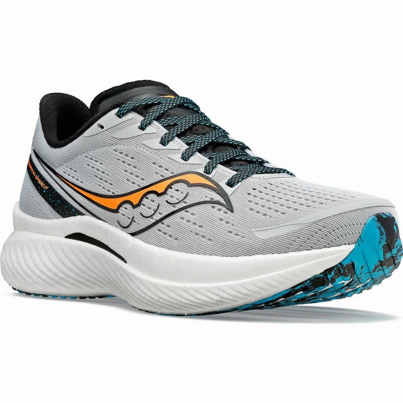 Grey Saucony Endorphin Speed 3 Men's Running Shoes | Philippines S57693-P50