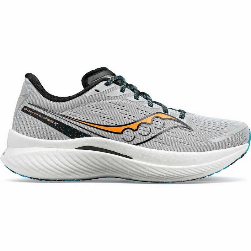 Grey Saucony Endorphin Speed 3 Men\'s Running Shoes | Philippines S57693-P50