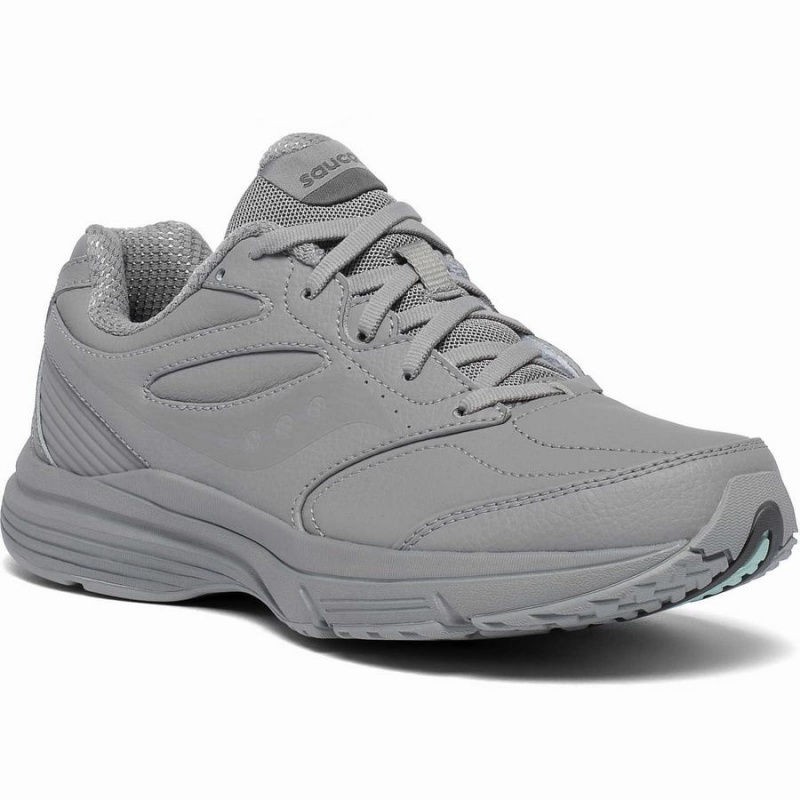 Grey Saucony Integrity Walker 3 Extra Wide Women's Walking Shoes | Philippines S97825-R46