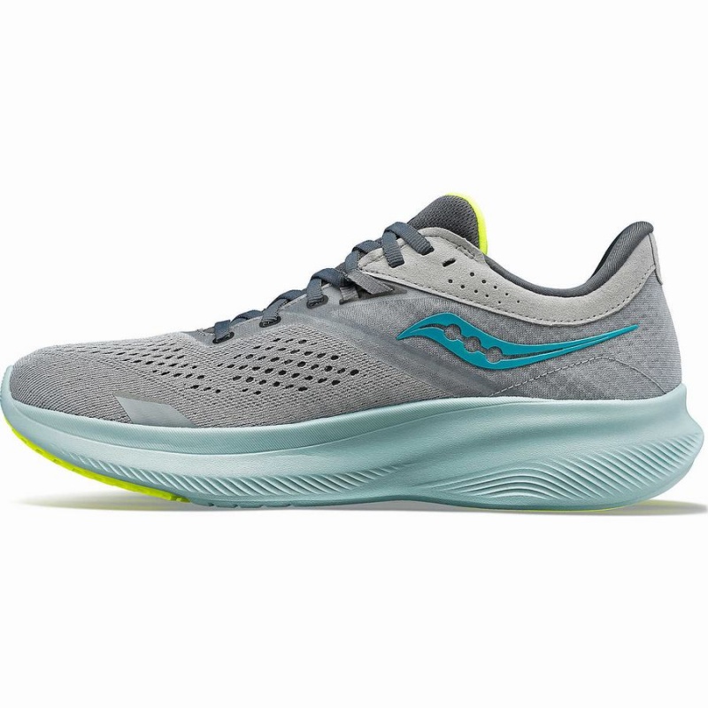 Grey Saucony Ride 16 Men's Running Shoes | Philippines S14950-N73