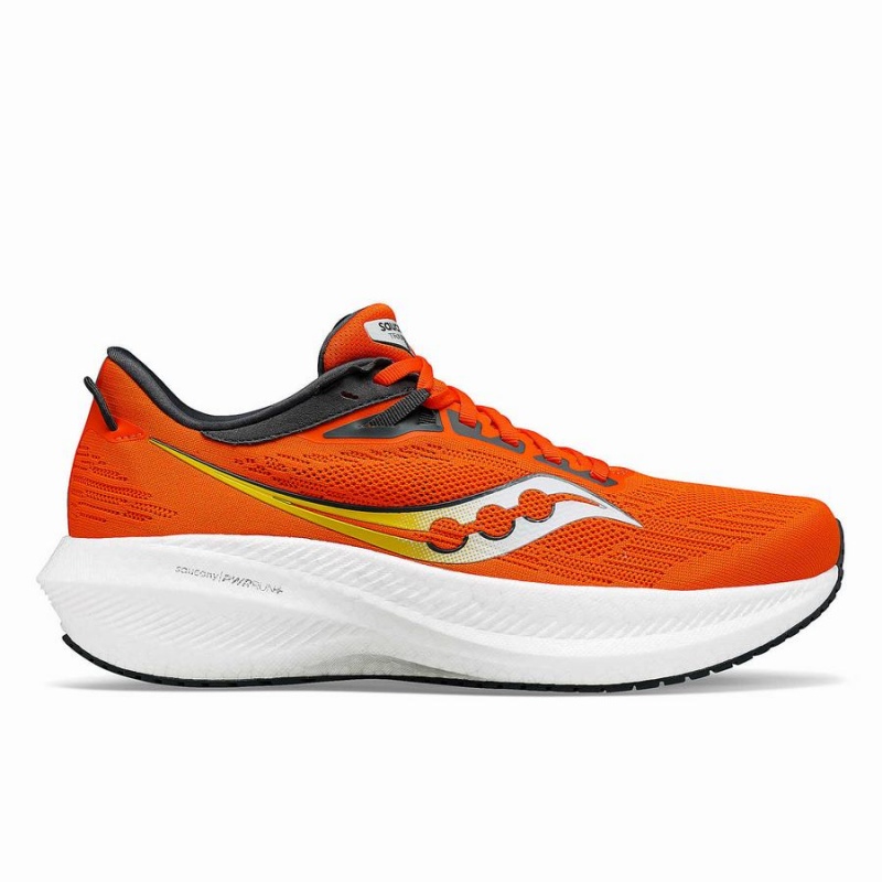 Grey Saucony Triumph 21 Men\'s Running Shoes | Philippines S69705-S59