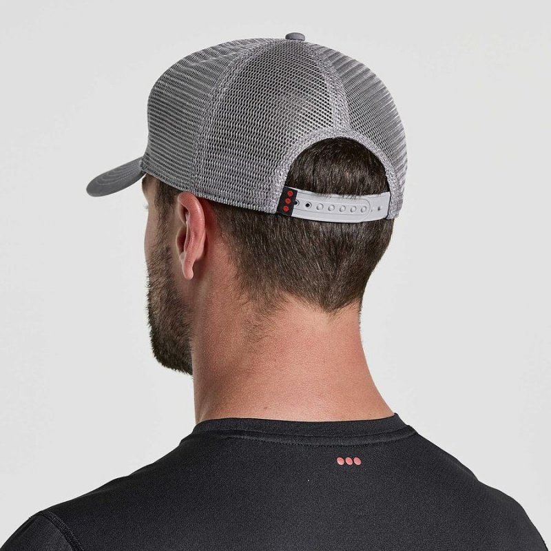 Grey Saucony Trucker Men's Hats | Philippines S19025-G96