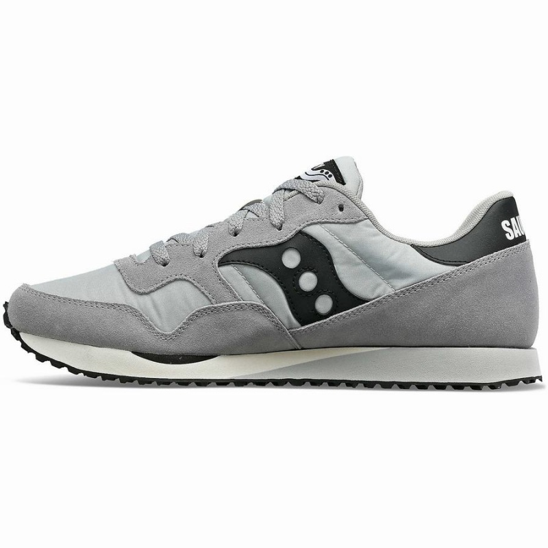 Grey / Black Saucony DXN Trainer Men's Sneakers | Philippines S58394-K09