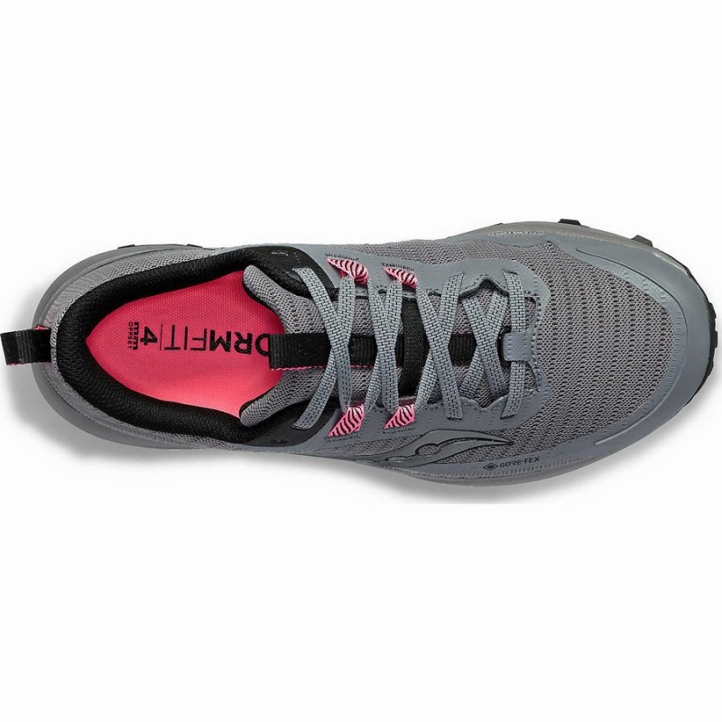 Grey / Black Saucony Peregrine 13 GTX Women's Trail Running Shoes | Philippines S53701-M10