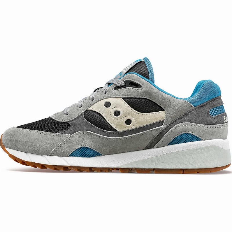 Grey / Black Saucony Shadow 6000 Women's Sneakers | Philippines S16937-M39