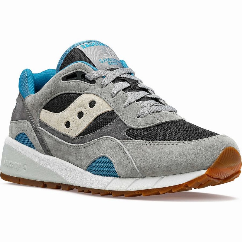 Grey / Black Saucony Shadow 6000 Women's Sneakers | Philippines S16937-M39