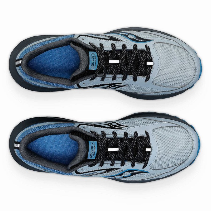 Grey / Blue Saucony Cohesion TR17 Women's Running Shoes | Philippines S43597-J08