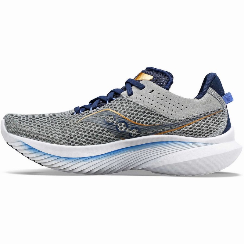 Grey / Blue Saucony Kinvara 14 Women's Running Shoes | Philippines S61527-K94