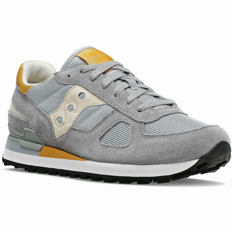 Grey / Brown Saucony Shadow Original Men's Sneakers | Philippines S69835-K31