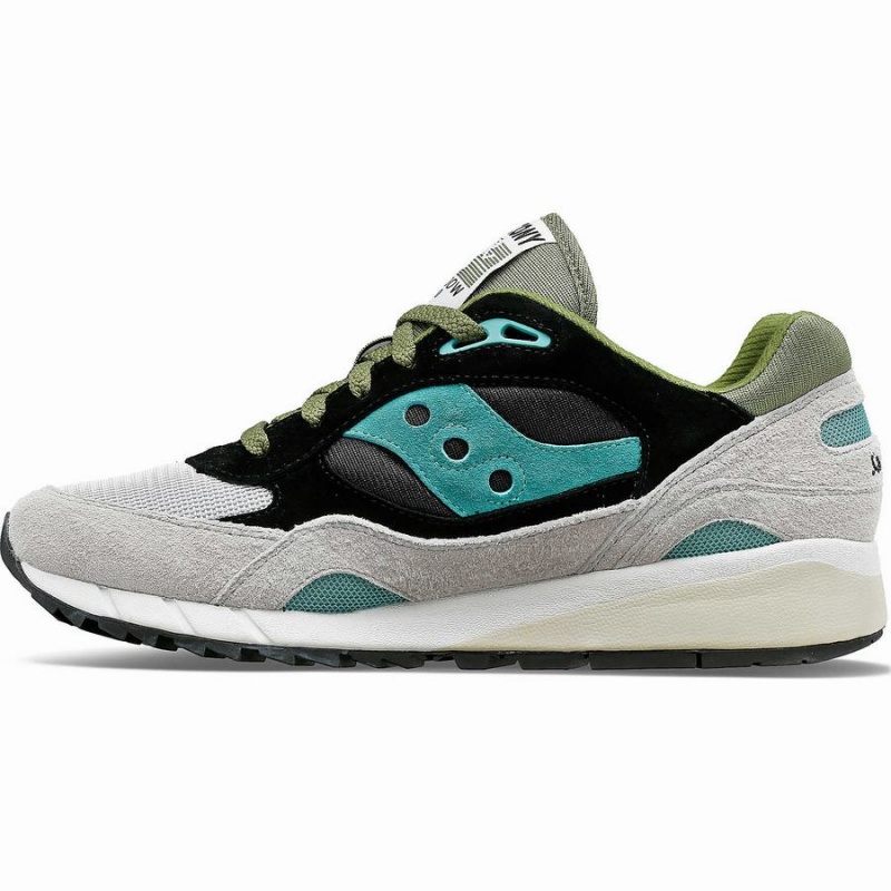 Grey / Green / Black Saucony Shadow 6000 Women's Sneakers | Philippines S76850-R26