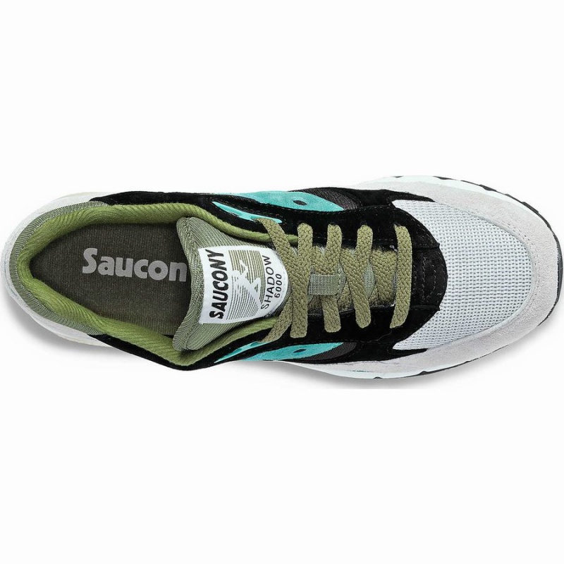 Grey / Green / Black Saucony Shadow 6000 Women's Sneakers | Philippines S76850-R26