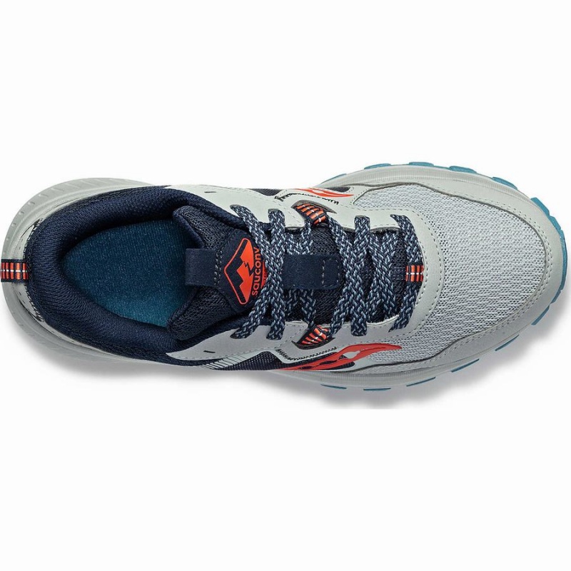 Grey / Navy Saucony Excursion TR16 Wide Women's Trail Running Shoes | Philippines S52360-T31